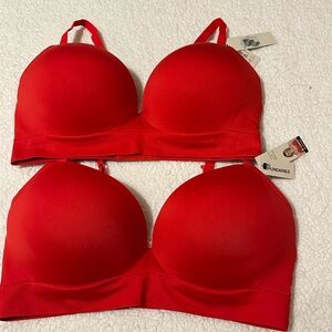 No Boundaries Vibrant Red Bra bundle 3XL